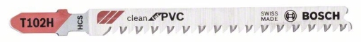 List ubodne testere T 102 H Bosch 2608667445, Clean za PVC (2608667445)