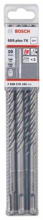 Hamer burgija SDS plus-7X Bosch 2608576185, 10 x 150 x 215 mm, 1 komad (2608576185.)