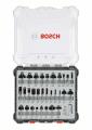 Komplet raznih glodala, 30 komada, držač od 6 mm Bosch 2607017474, 30-piece Mixed Application Router Bit Set. (2607017474)