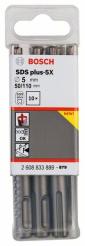 Hamer burgija SDS plus-5X Bosch 2608833889, 5 x 50 x 110 mm, 1 komad (2608833889.)