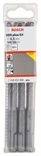 Hamer burgija SDS plus-5X Bosch 2608833894, 6,5 x 100 x 160 mm, 1 komad
