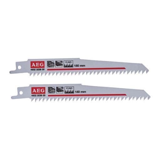 List za sablastu testeru 150 x 4 mm, set 2/1 AEG (AEG 4932323800)
