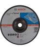 Bosch brusna ploča ispupčena Standard for Metal A 24 P BF, 230 mm, 22,23 mm, 6,0 mm - 2608603184