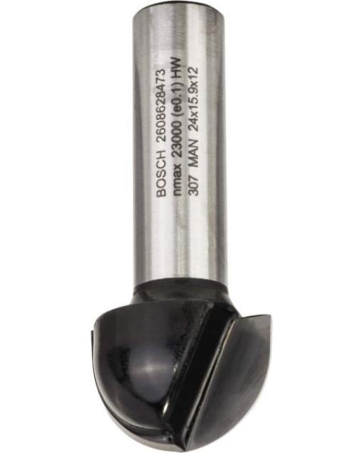 Bosch glodalo za poluokrugle kanale 12 mm, R1 12 mm, D 24 mm, L 15,9 mm, G 57 mm - 2608628473 (2608628473)