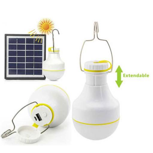 Commel solarna LED lampa sa power bankom 2 W C401-710 (C401-710)