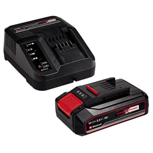 Einhell 4512097, Starter kit Power-X-Change, 18V, 2.5Ah (EN 4512097)