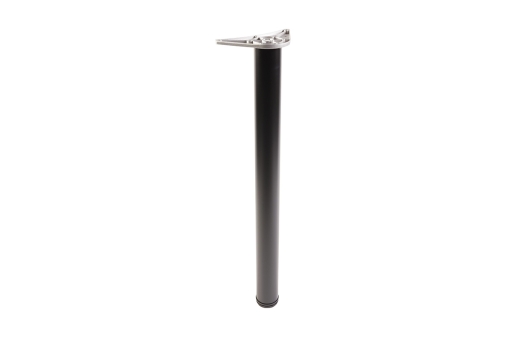 GTV Noga za sto 60x710 - sa vijcima, crna, NM-A60710-20 (NM-A60710-20)