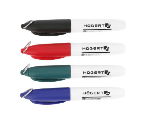 Hogert HT3B774 permanentni marker, mix boja 80 kom (HT3B774)