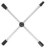 Hogert HT8G311 ključ za točkove, sklopivi; 17, 19 i 21mm; drška 1.2