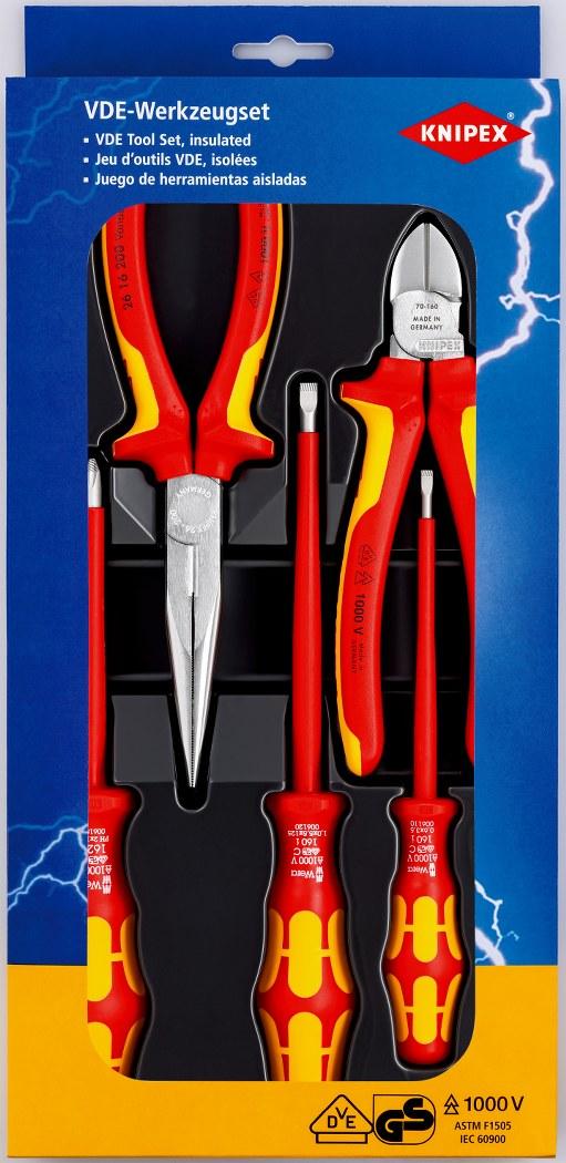 Knipex komplet izolovanog VDE alata 5 kom 00 20 13 (00 20 13)