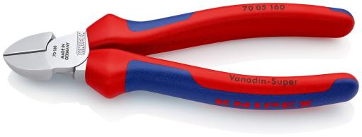 Knipex 70 05 160 Bočne sečice hromirane 160 mm (70 05 160)