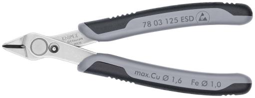 Knipex Super Knips® sečice elektroničarske ESD 125mm 78 03 125 ESD (78 03 125 ESD)