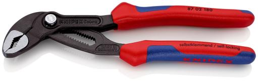 Knipex 87 02 180 SB Cobra® cevna klešta 180 mm  (87 02 180 SB)