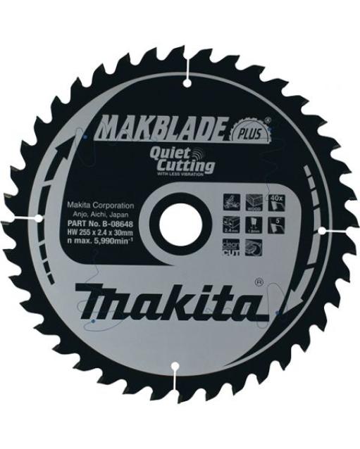 Makita List za testeru od tvrdog metala, MAKBlade Plus, sa 40 zubaca B-08648 (B-08648)