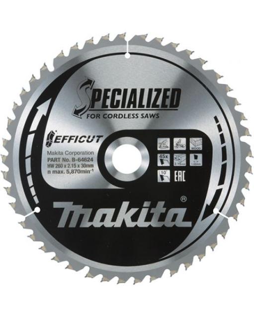 Makita List za testeru od tvrdog metala EFFICUT B-64624 (B-64624)