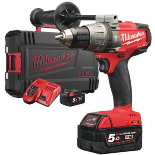 Milwaukee aku bušilica - odvijač 1/4” 18V M18 FPD-502XA + GRATIS pribor od 100 delova (MIL 4933464127)