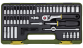 Proxxon Set mehaničkih instrumenata, 1/4“ (50-delni)