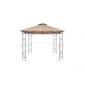 Metalna gazebo tenda – bež Panama (VILL 037926)