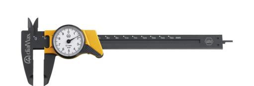 Wiha 31439 Analogno pomično merilo dialMax ESD, čitanje 0,1 mm (W 31439)