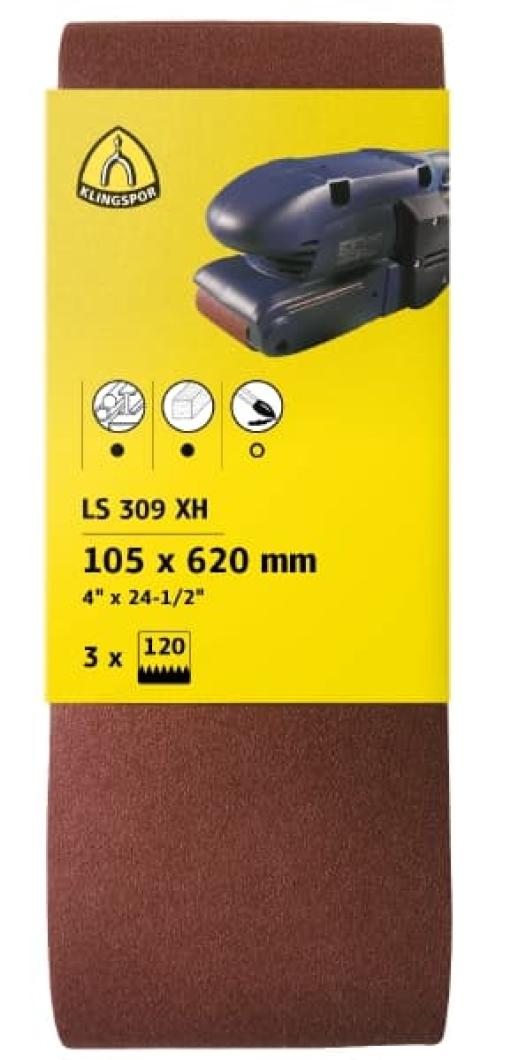 Canon Sx 600 Lot De 10 Bandes Abrasives Klingspor LS307X - 60x400