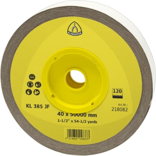 Klingspor KL 385 JF Rolna sa platnenom podlogom, 218107, 50 mm (KL 218107)