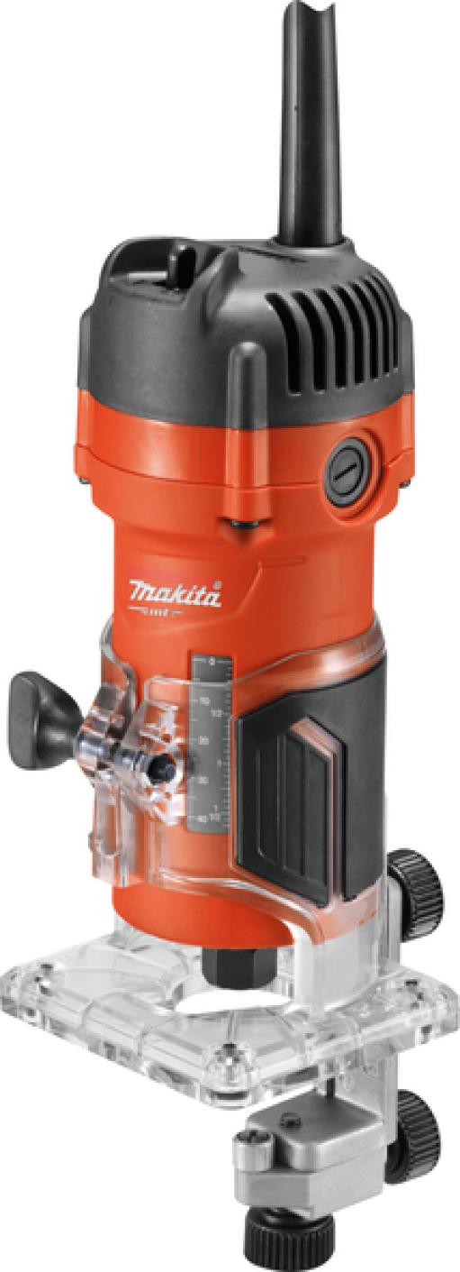 Makita M3700 električna jednoručna glodalica, 530W, 6mm (M3700)