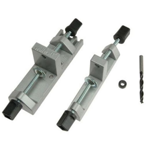 Wolfcraft 3750000 Univerzalni set za bušenje sa drvenim čepićima,burgijom i graničnicima za dubinu bušenja 8 mm (3750000)