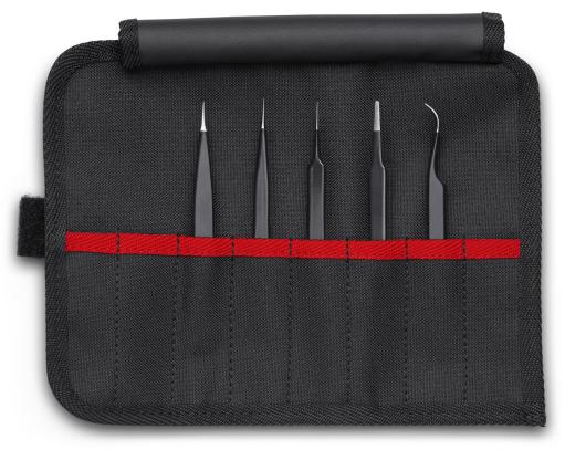 Knipex komplet preciznih pinceta ESD 5kom 92 00 01 ESD (92 00 01 ESD)