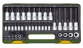 Proxxon 42-delna garnitura TX i inbus ključeva,1/4“+1/2“